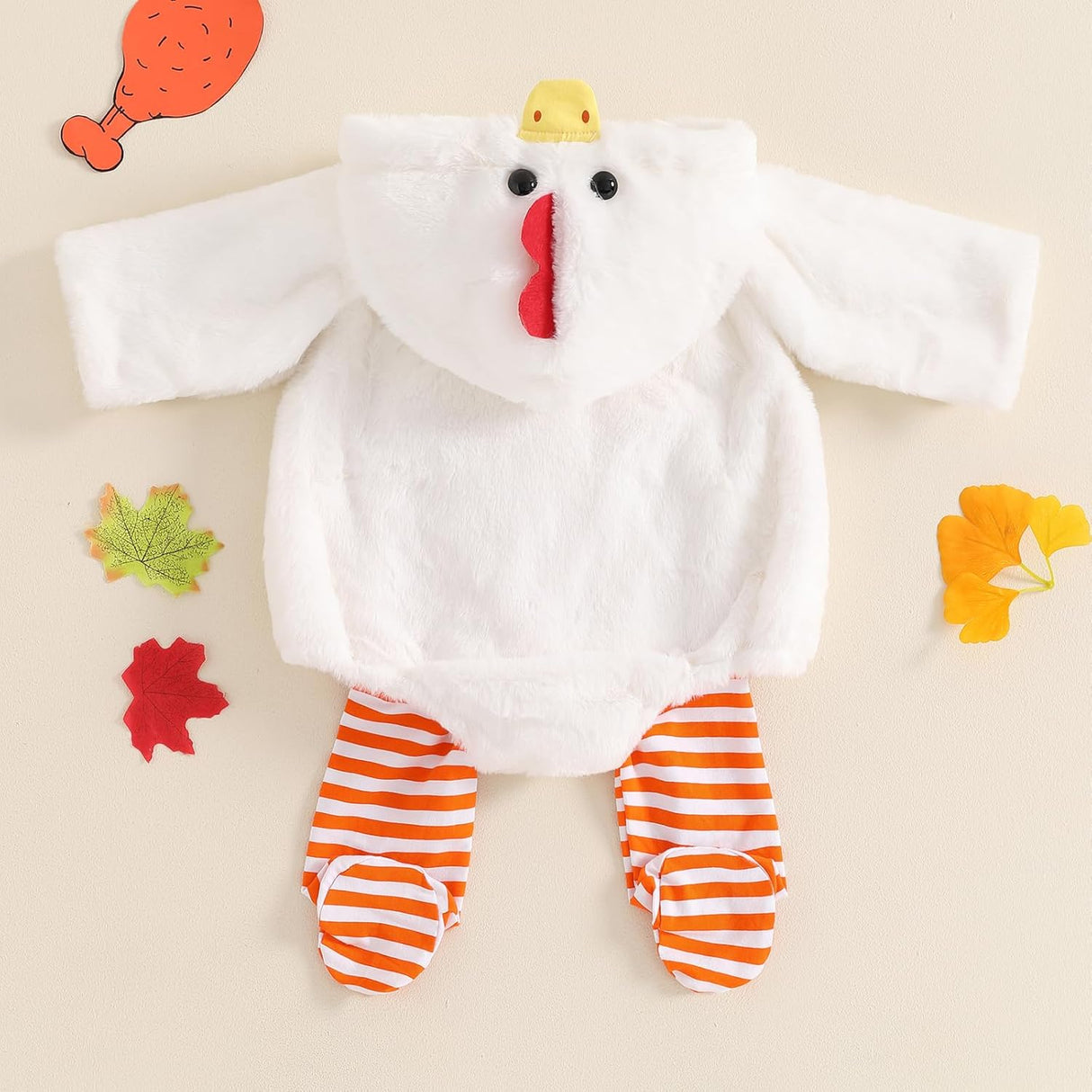 Disfraz de Halloween Twopumpkin para bebé, rompevientos y leggings