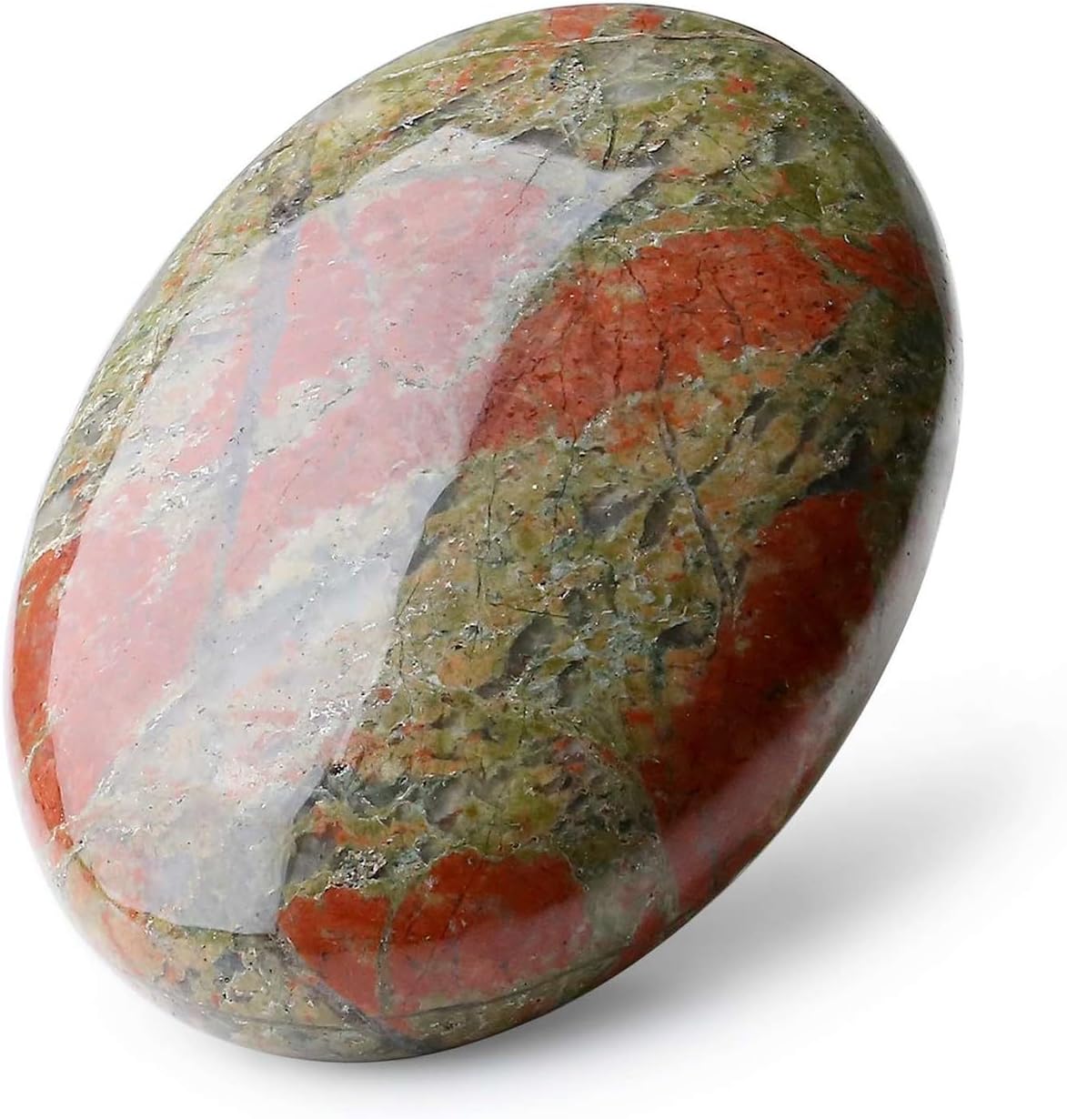 Piedra de Palma Unakita 2.4" - Cristales Sanadores y Equilibrantes