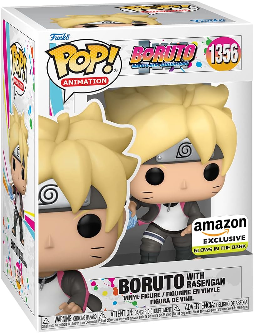 Funko Pop! Boruto con Rasengan, Glow in The Dark, Exclusivo Amazon