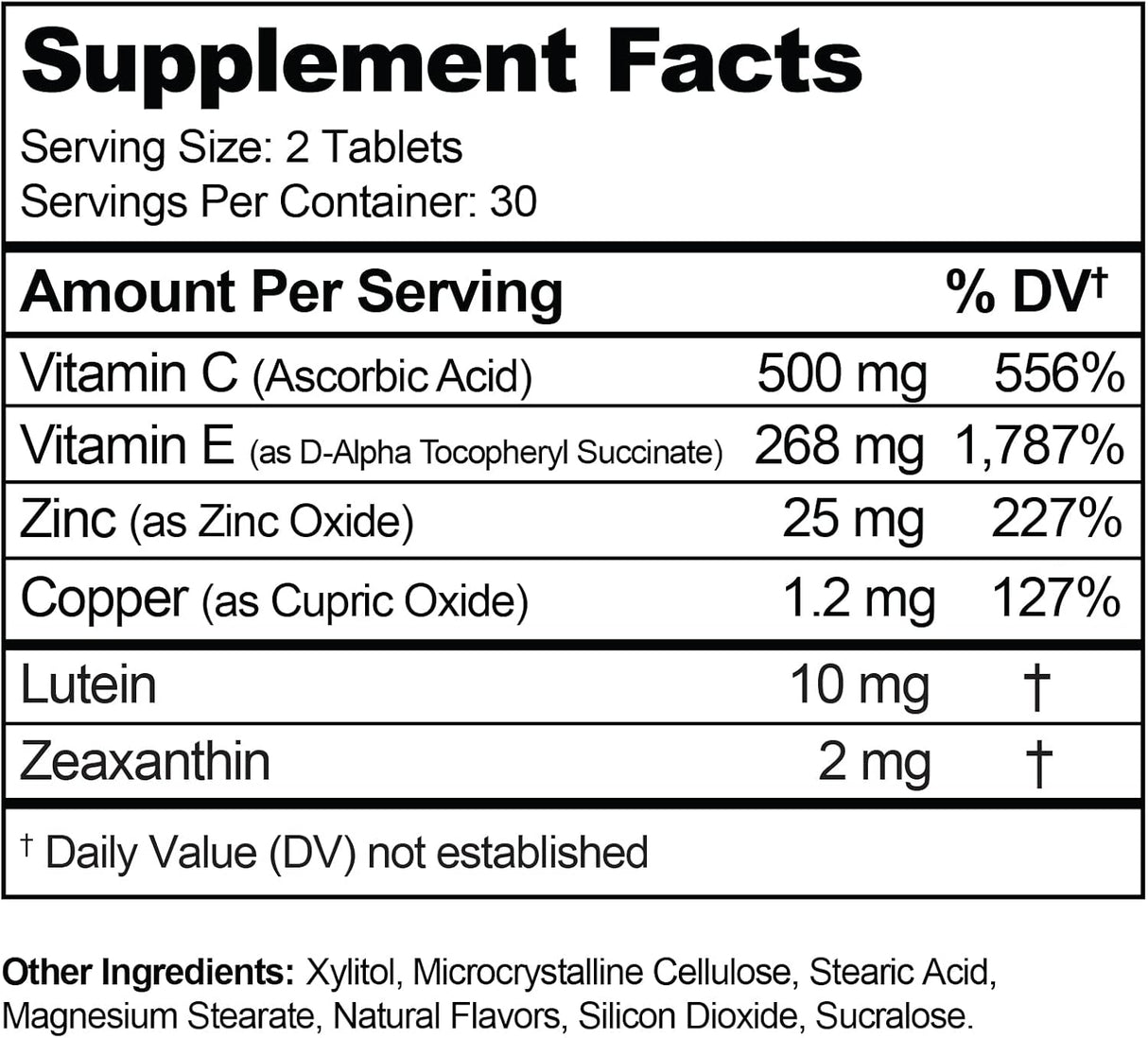Suplementos Alimenticios de apoyo macular