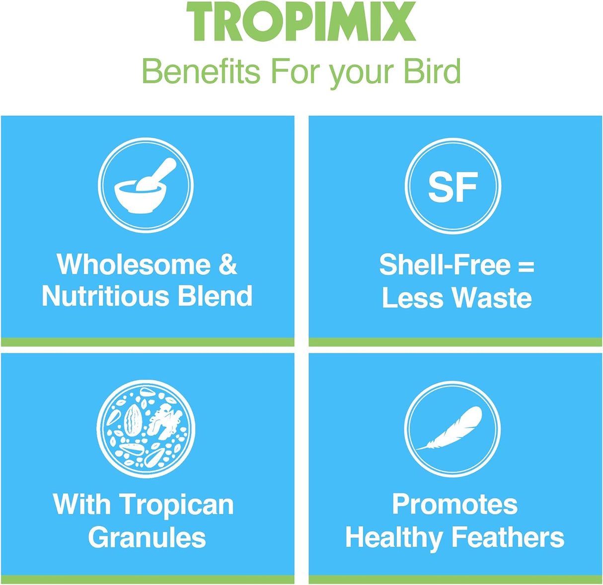 Hari Hagen Tropimix Alimento enriquecedor para loros