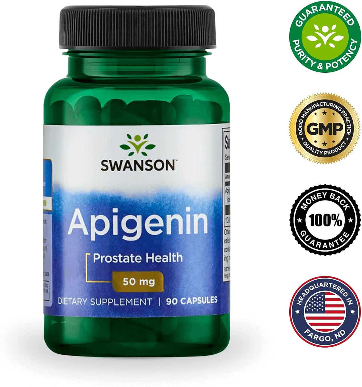 Swanson Apigenina - 90 Cápsulas