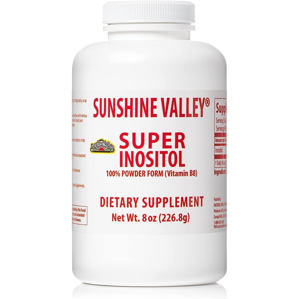 Suplementos Inositol Vitamina B8 Polvo para Mujeres