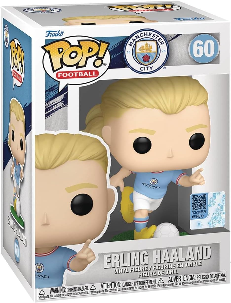 Figura Funko POP Manchester City Erling Haaland 3.75 pulgadas