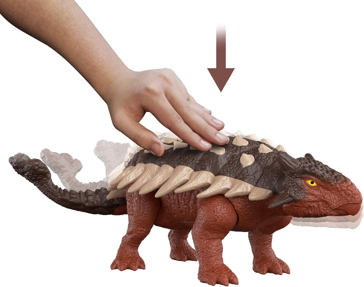 Figura de Acción Dinosaurio Ankylosaurus Mattel con Sonido