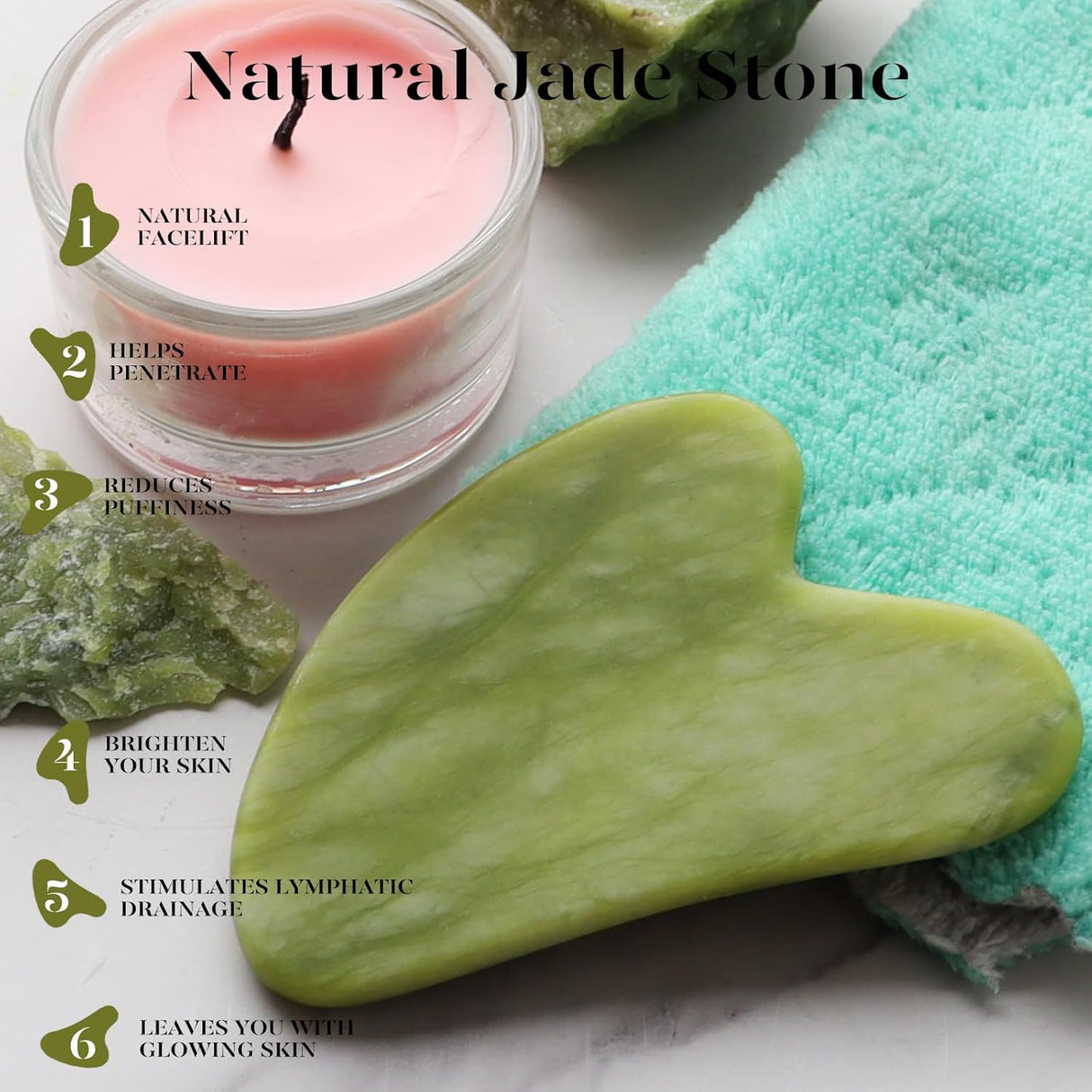 Rodillo de hielo de crioterapia y herramientas faciales