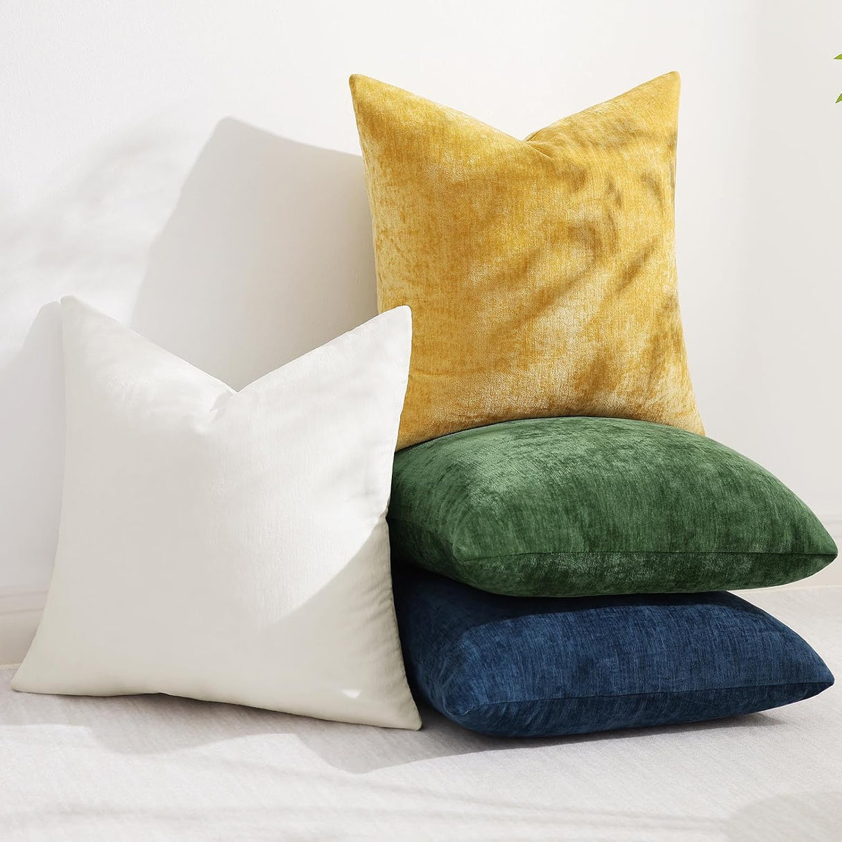 Fundas de Cojines Decorativos 12x20 decorUhome, Set de 2