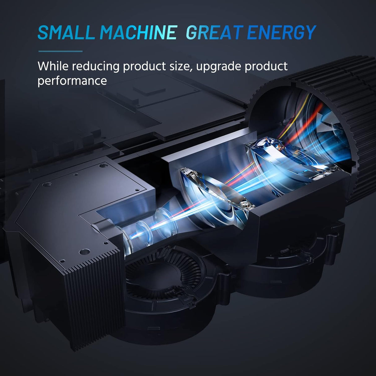 Proyector Mini para iPhone, ELEPHAS 1080P HD, 8000L, 2024