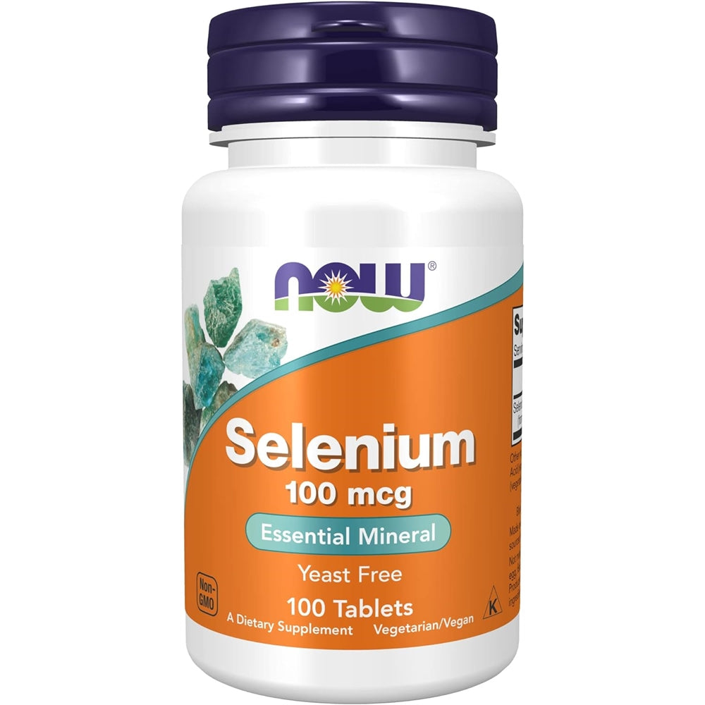 Suplemento selenio (L-Selenometionina) 100 mcg mineral 100 u