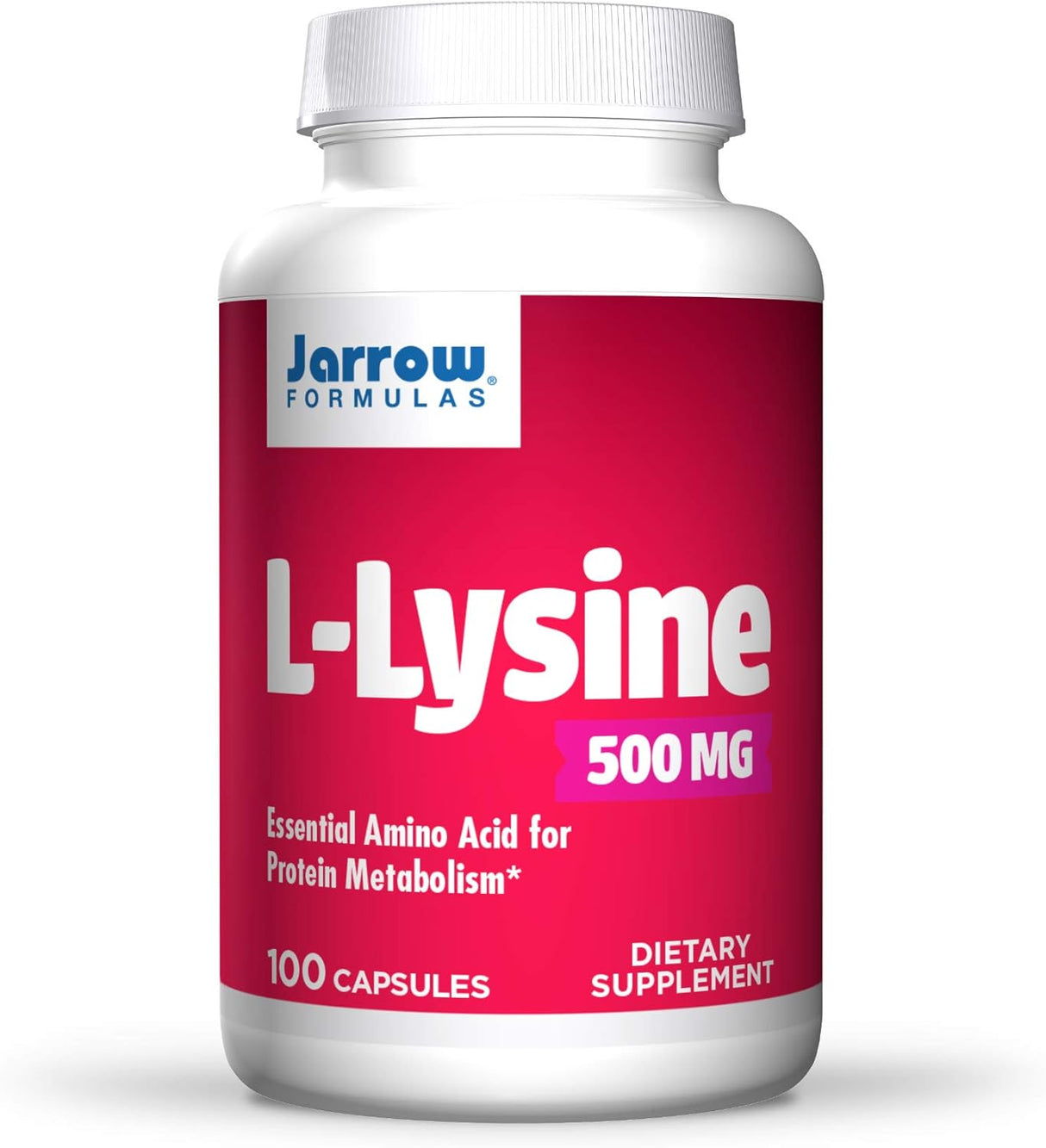 Suplemento L-Lisina 500 mg - 100 cápsulas 100 porciones