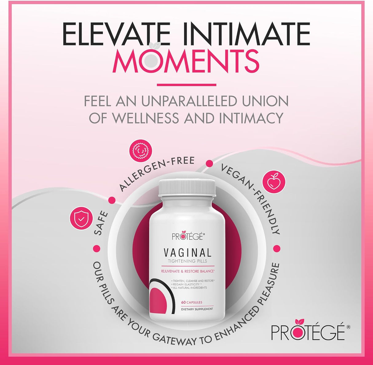 Suplemento Restaura el equilibrio de salud femenina Vag