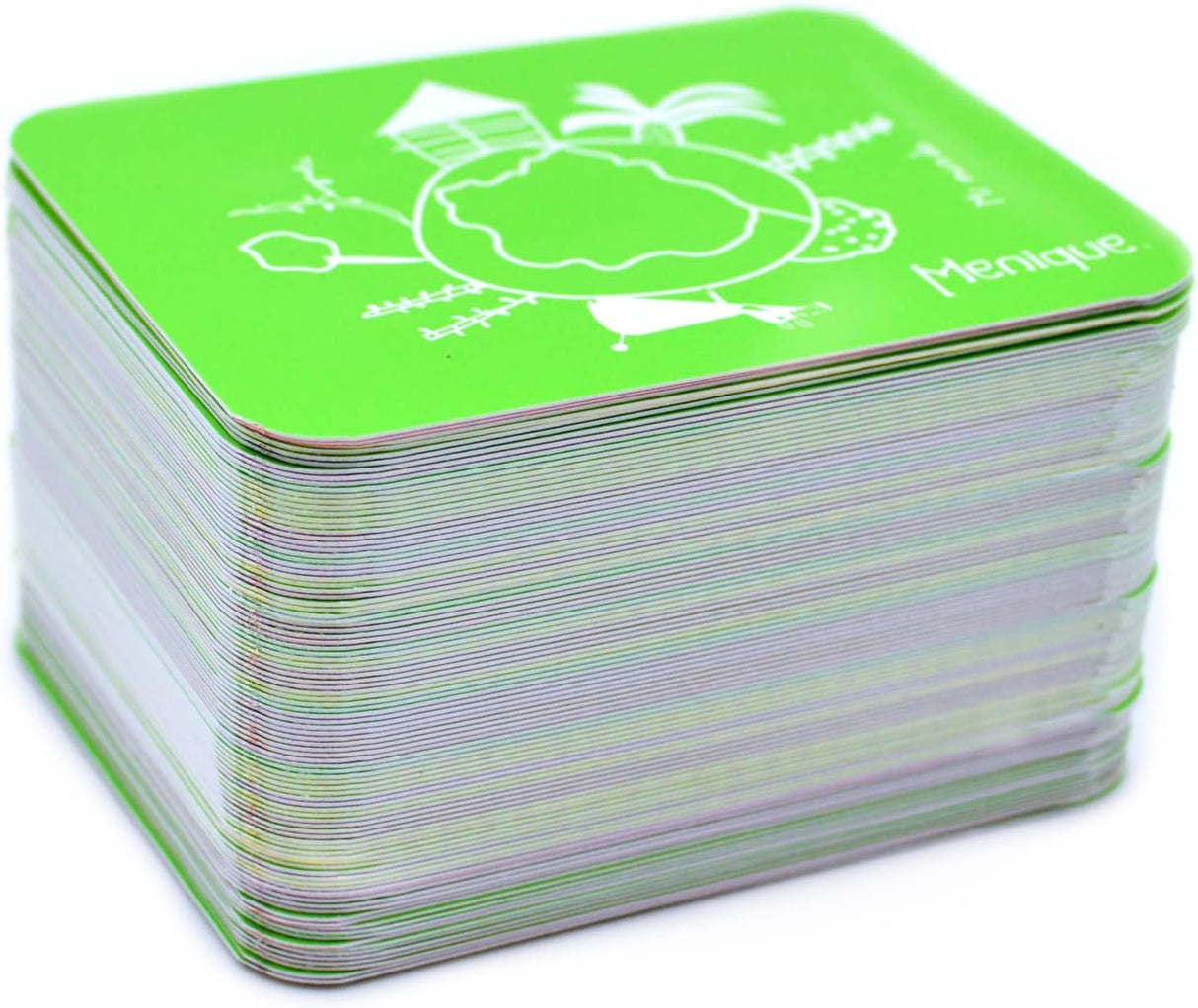 Juego de Memoria de Banderas Menique, 100 Fichas, 50 Pairs