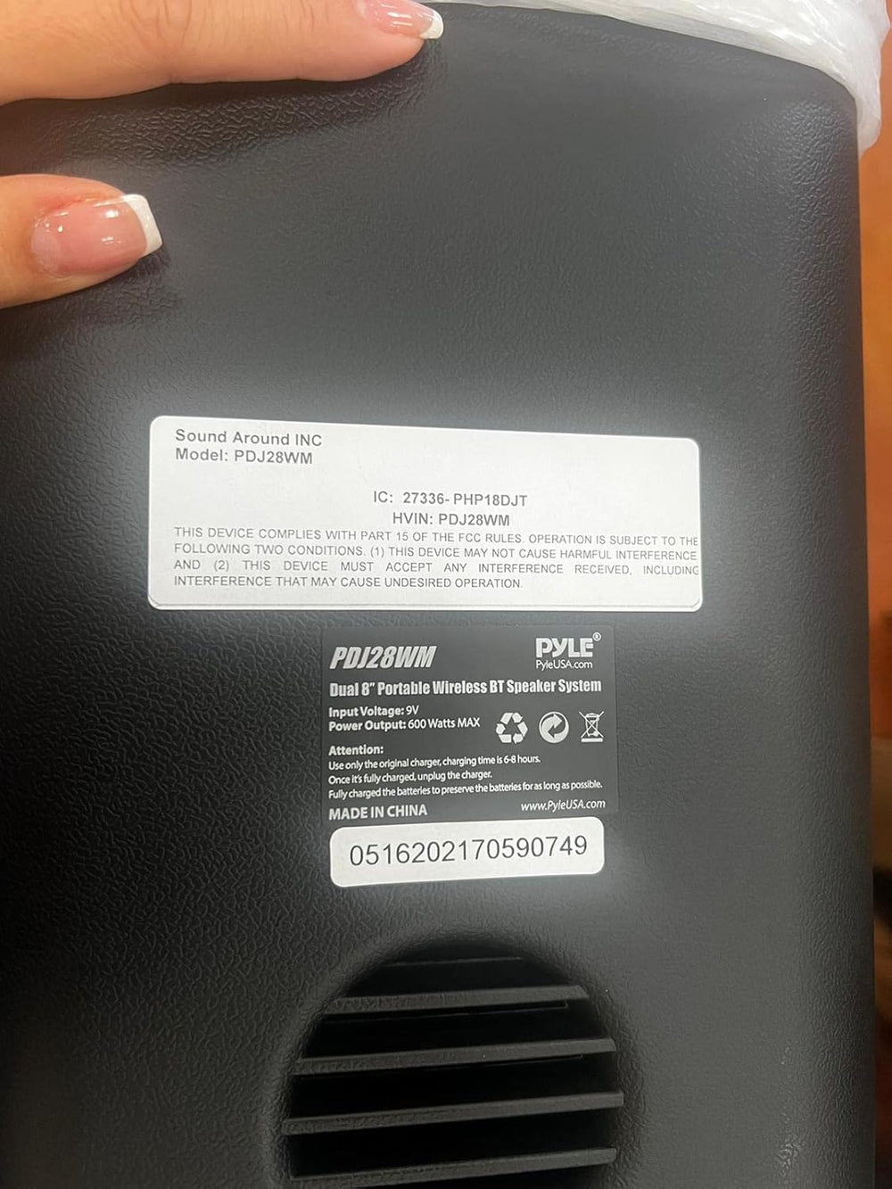 Sistema de altavoces Bluetooth PA portátil