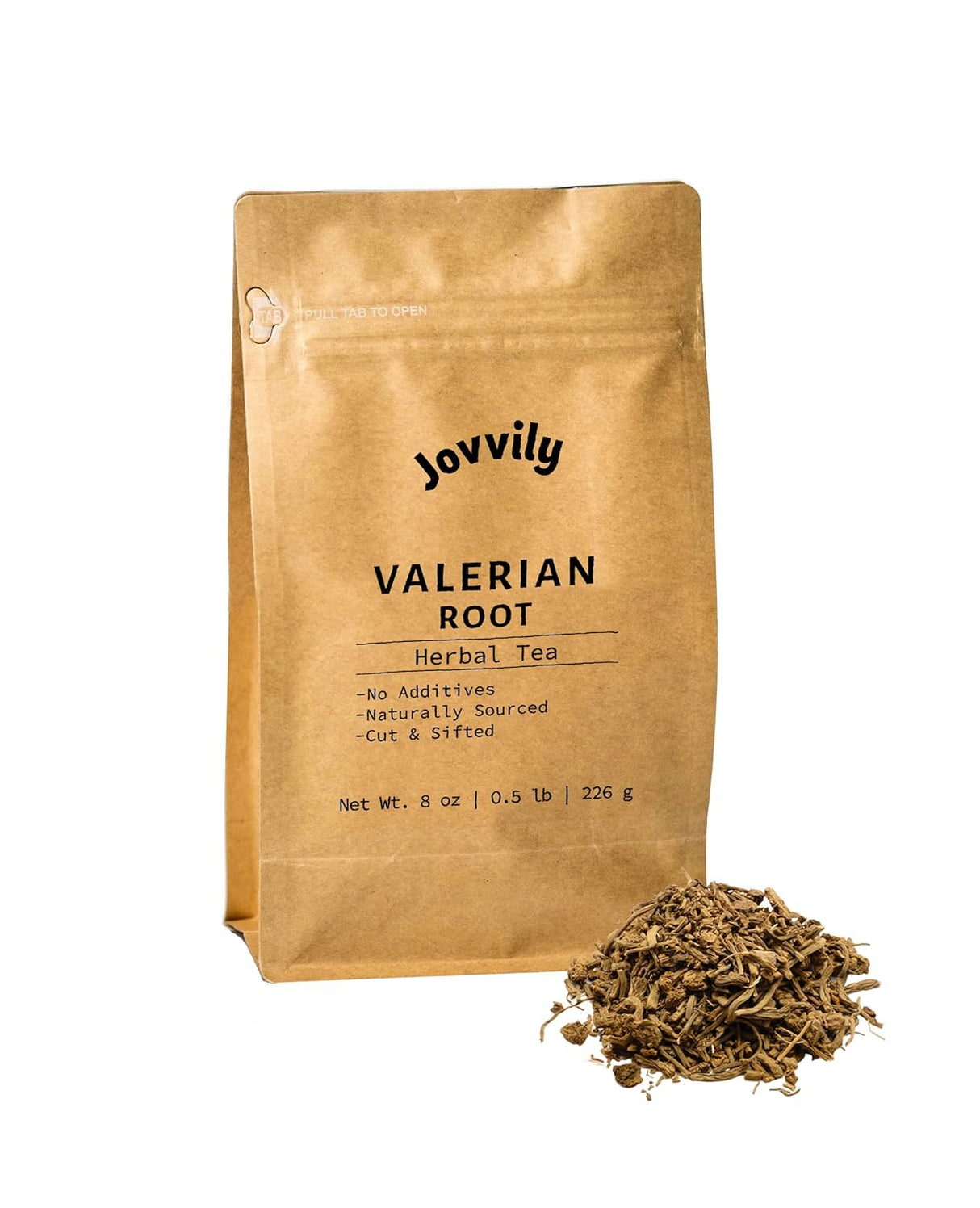 Raíz de Valeriana - 8 oz - Corte y Tamizado - Té herbal sin aditivos