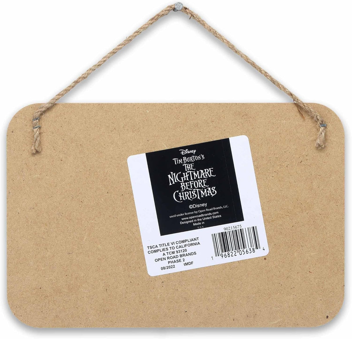 Decoración de Madera Disney Jack Santa - The Nightmare Before Christmas