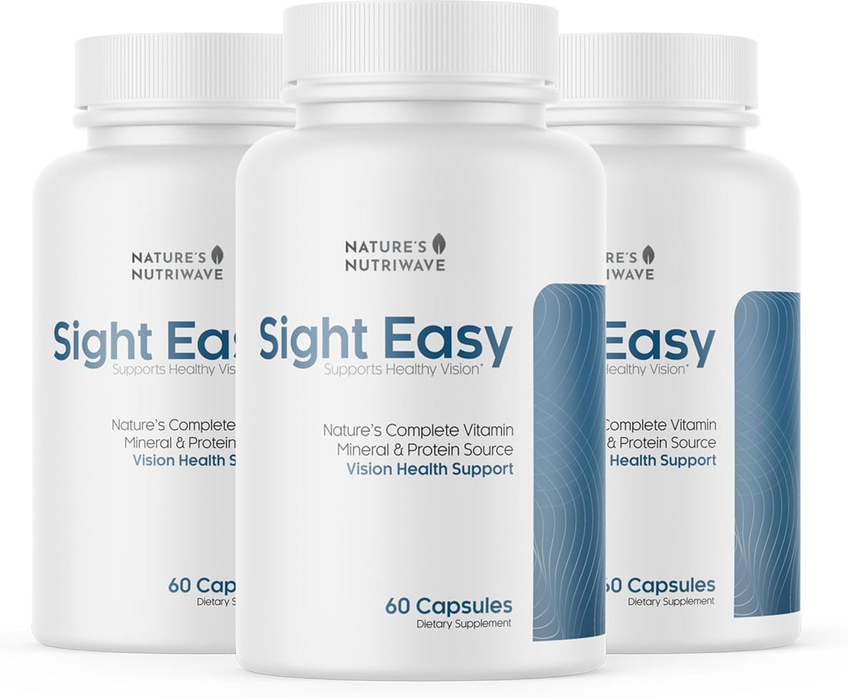 Sight Easy Suplemento de vitaminas y minerales para la vista - 60 cápsulas