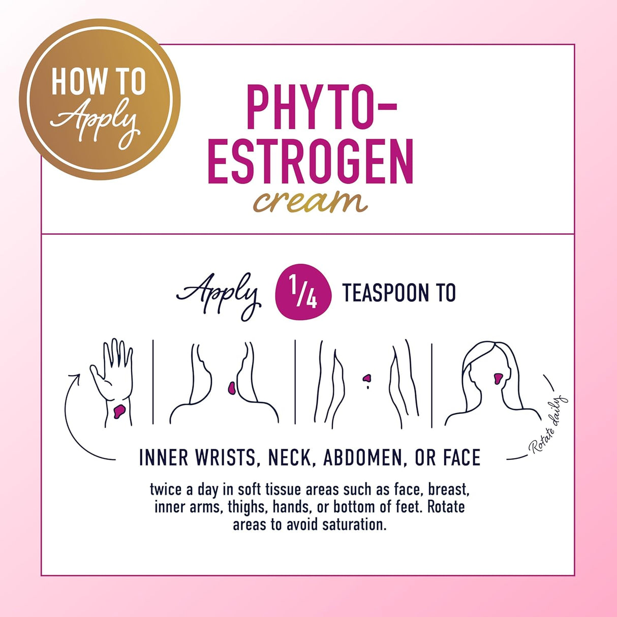 Crema de estrógeno para mujer Phyto