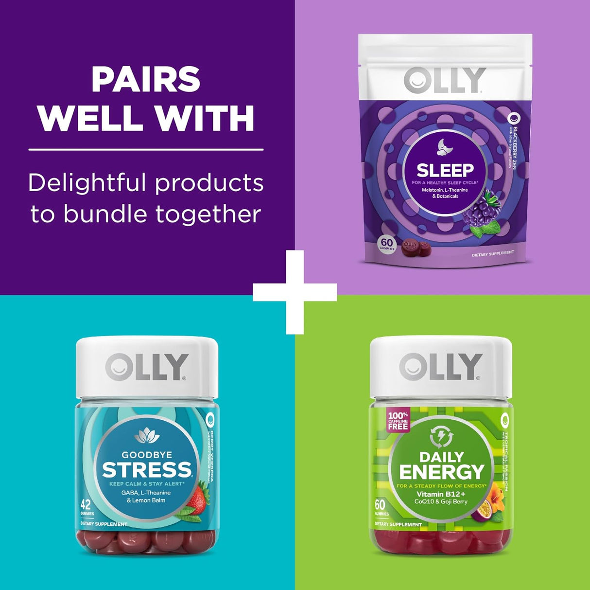 Suplemento OLLY Gomitas productor del sueño