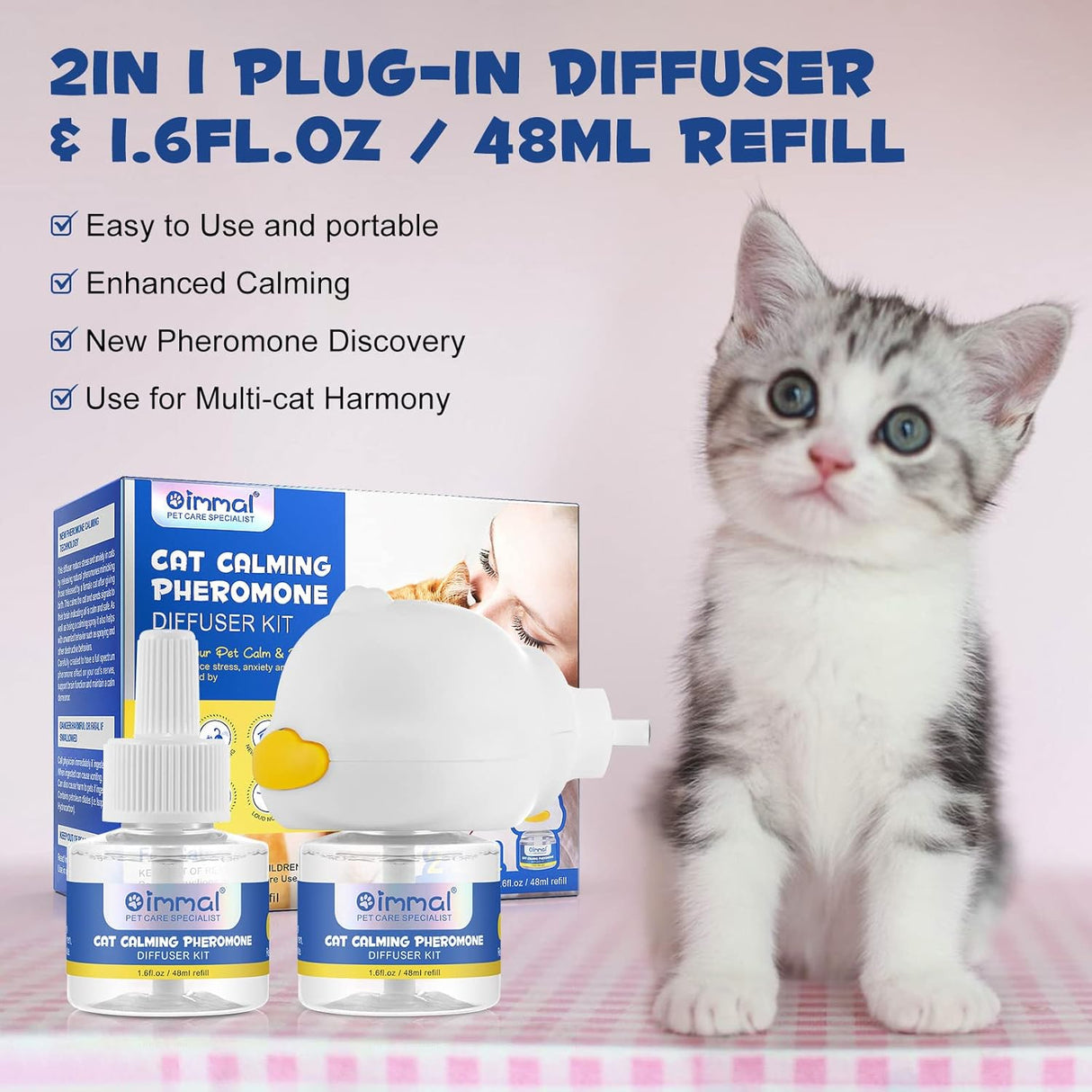 Difusor de feromonas calmante para gatos FRDUGA