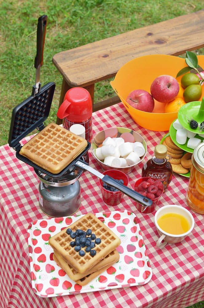 Waffle Maker Yoshikawa SJ2275, Procesado Fluor, Para Gas