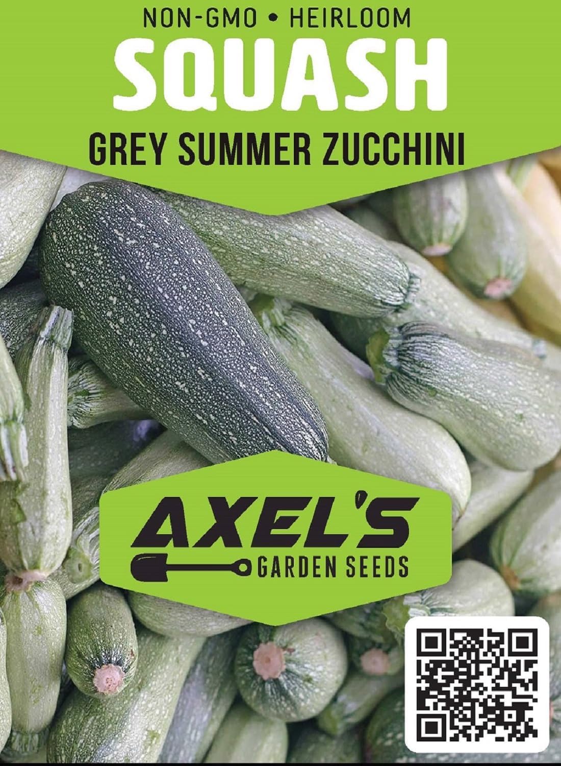 Semillas de Calabacín, No GMO, Heirloom, 25 Semillas