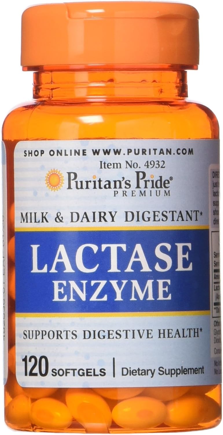 Suplemento Pride Enzima lactasa 125 mg cápsula blanda 120 un