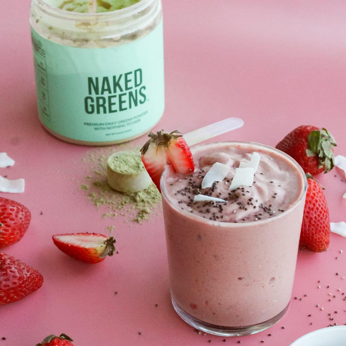 Suplemento de verduras orgánicas en polvo Super Greens 35por