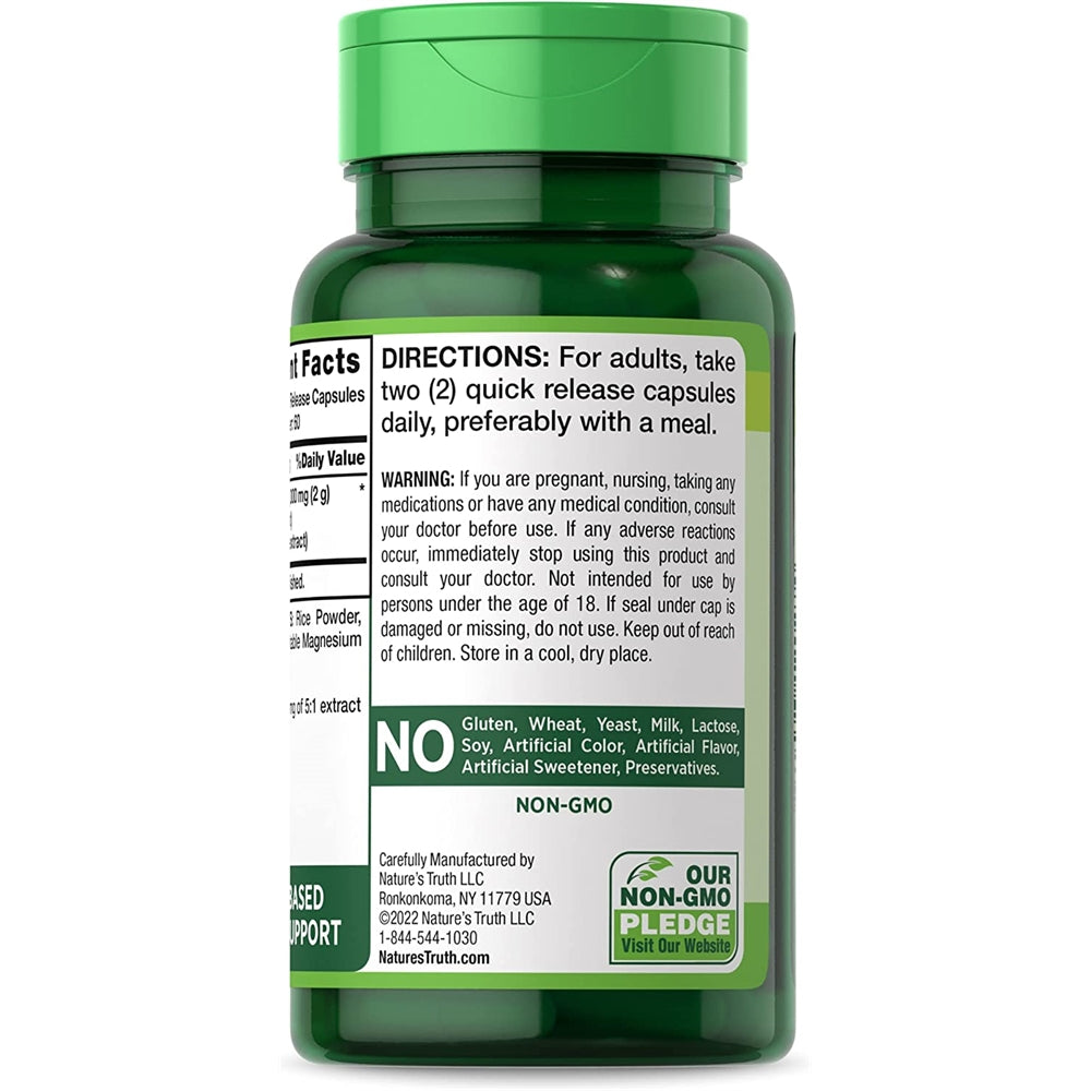 Suplementos de extracto Rhodiola Rosea 2000 mg 120und