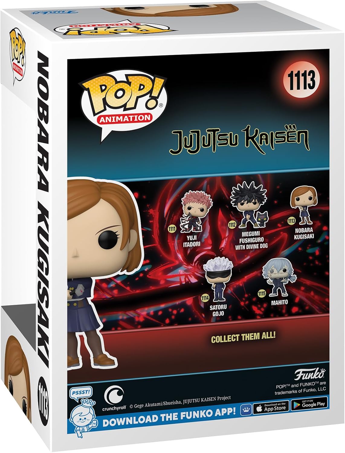Funko Pop! Jujutsu Kaisen - Nobara, figura coleccionable, 61361