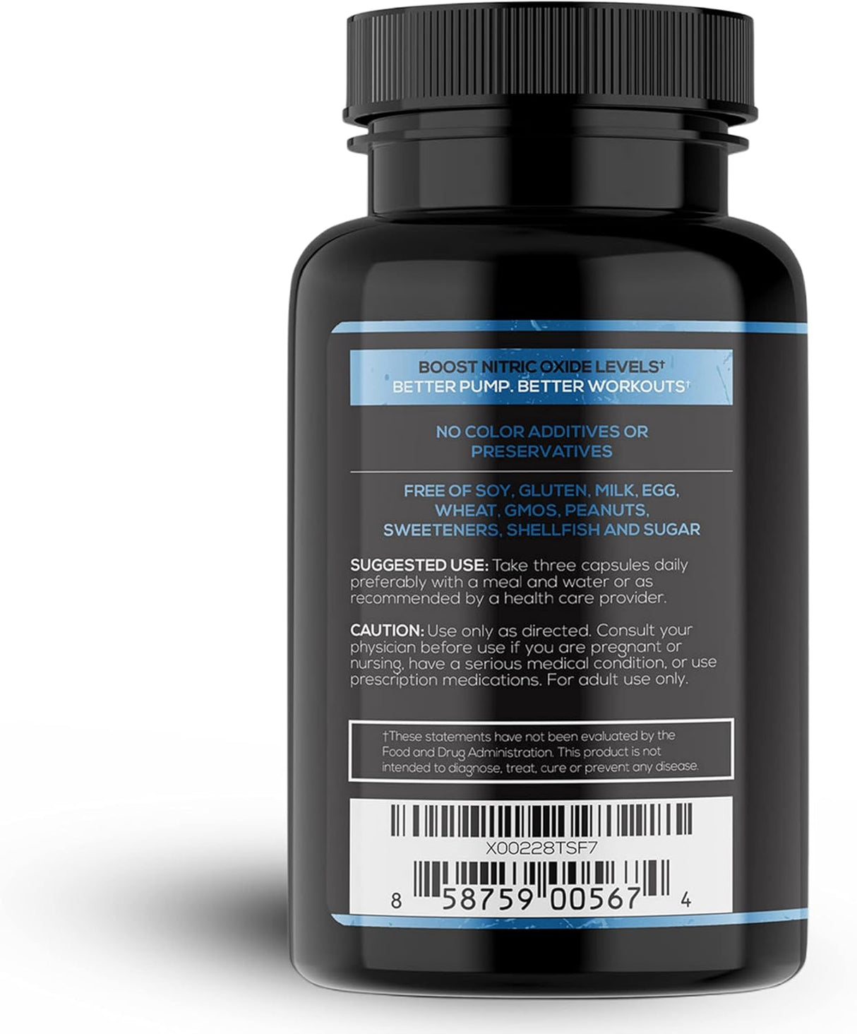 Suplemento L arginina 1500 mg de óxido nítrico esenciales