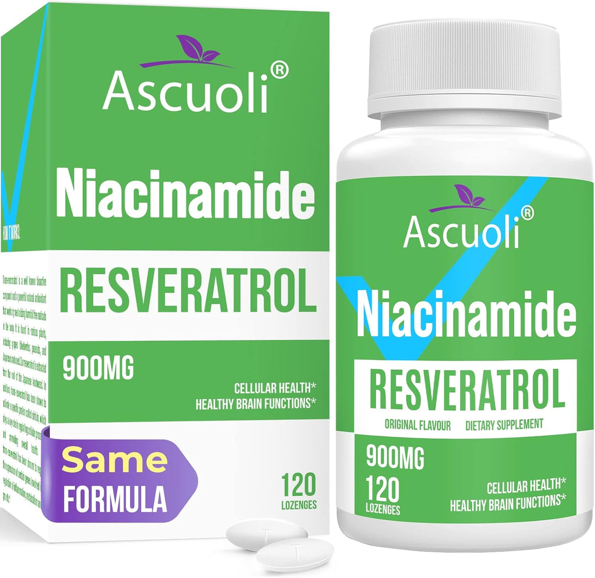 Suplementos Sublingual Trans-Resveratrol Pureza 99% 120 und