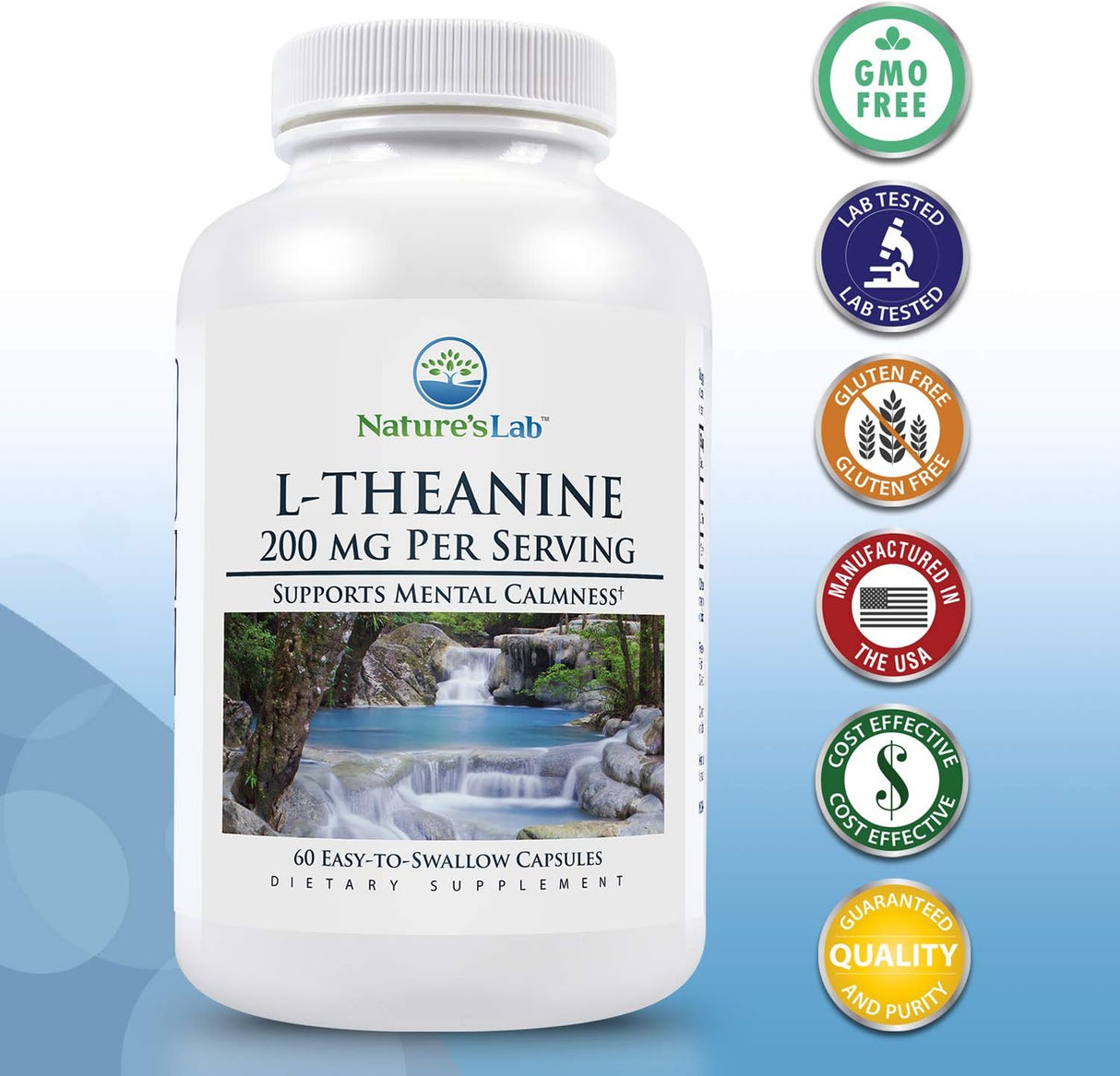 Apoya la calma y la relajación 60 Cápsulas DORADO NUTRITION