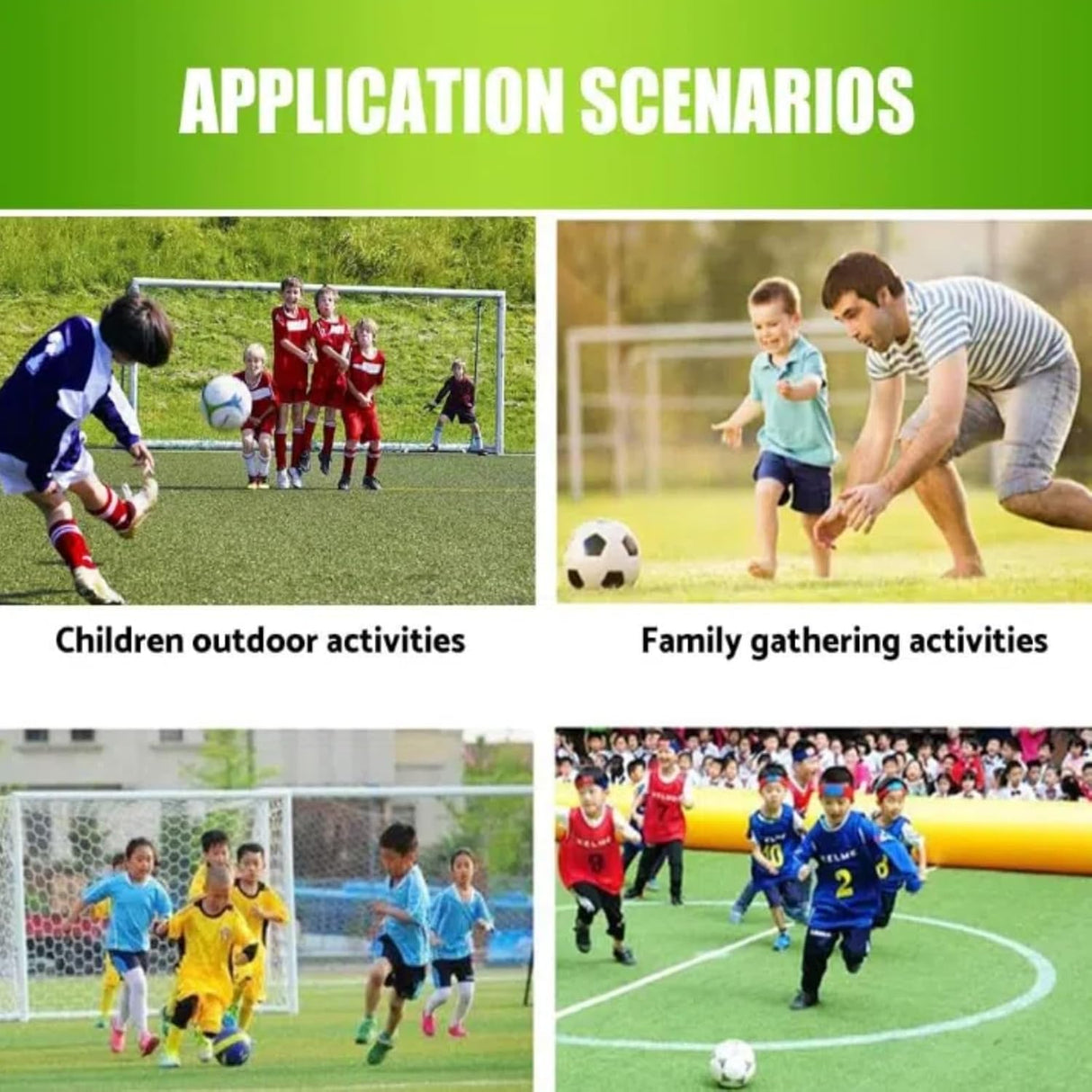 Red de Fútbol Deportivo de Repuesto 6x4 Pies para Entrenamiento