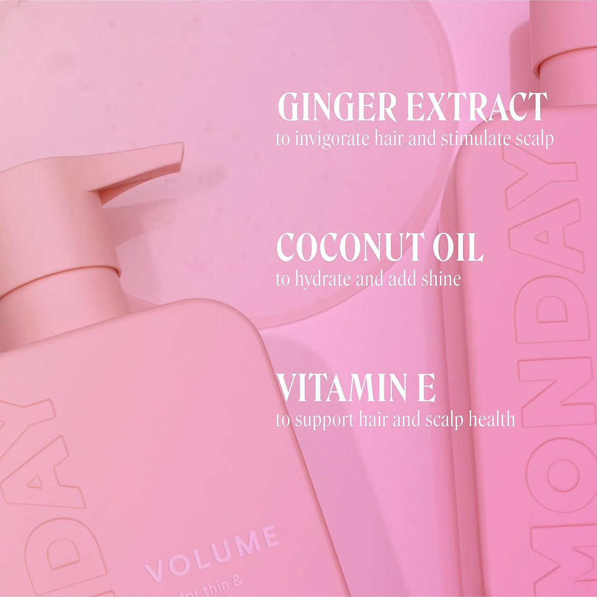 Champú Volumen para Cabello Fino y Graso con Aceite de Coco