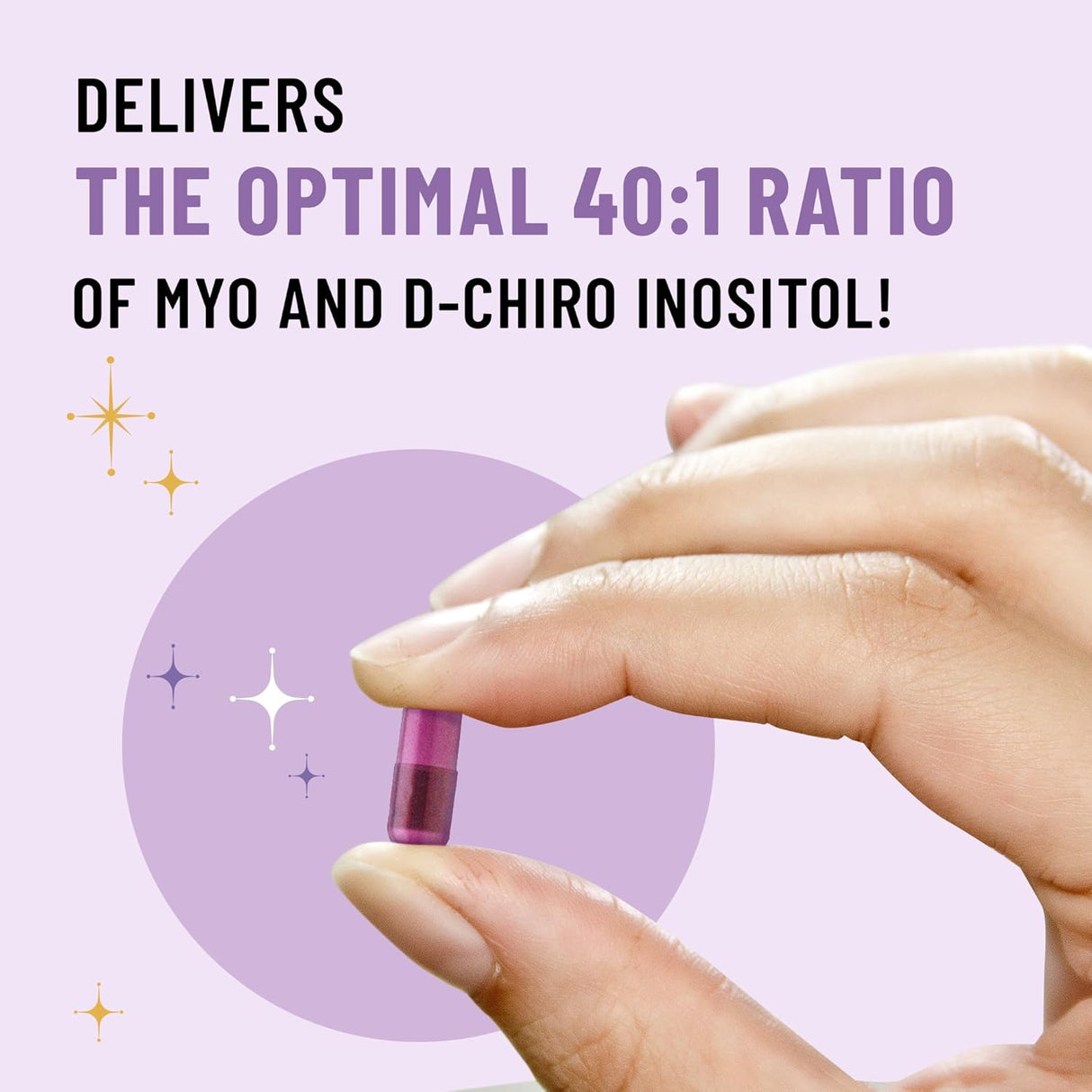 Suplemento de Inositol Puro Legendairy Milk, 30 días