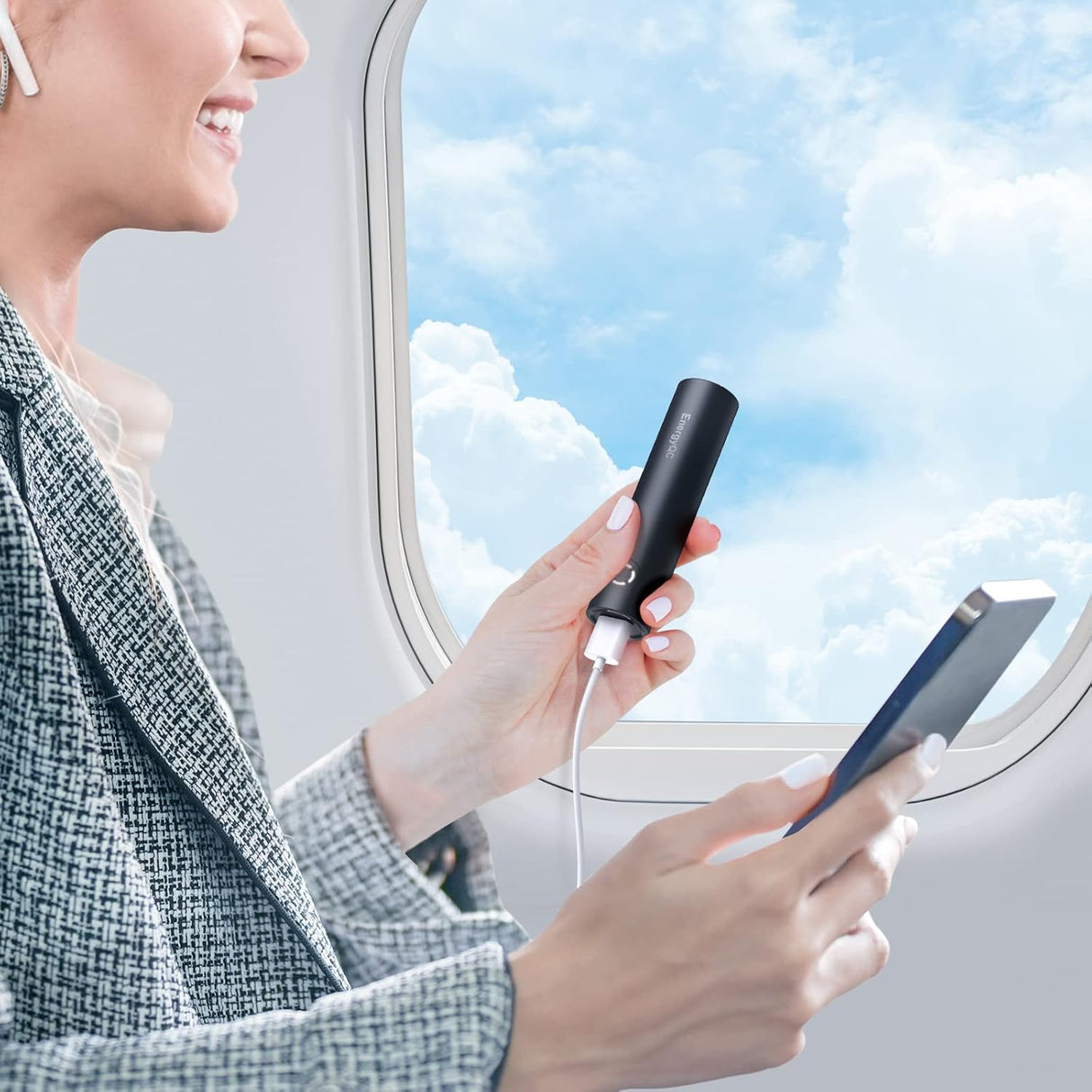 Cargador portátil para celular de 5000 mAh