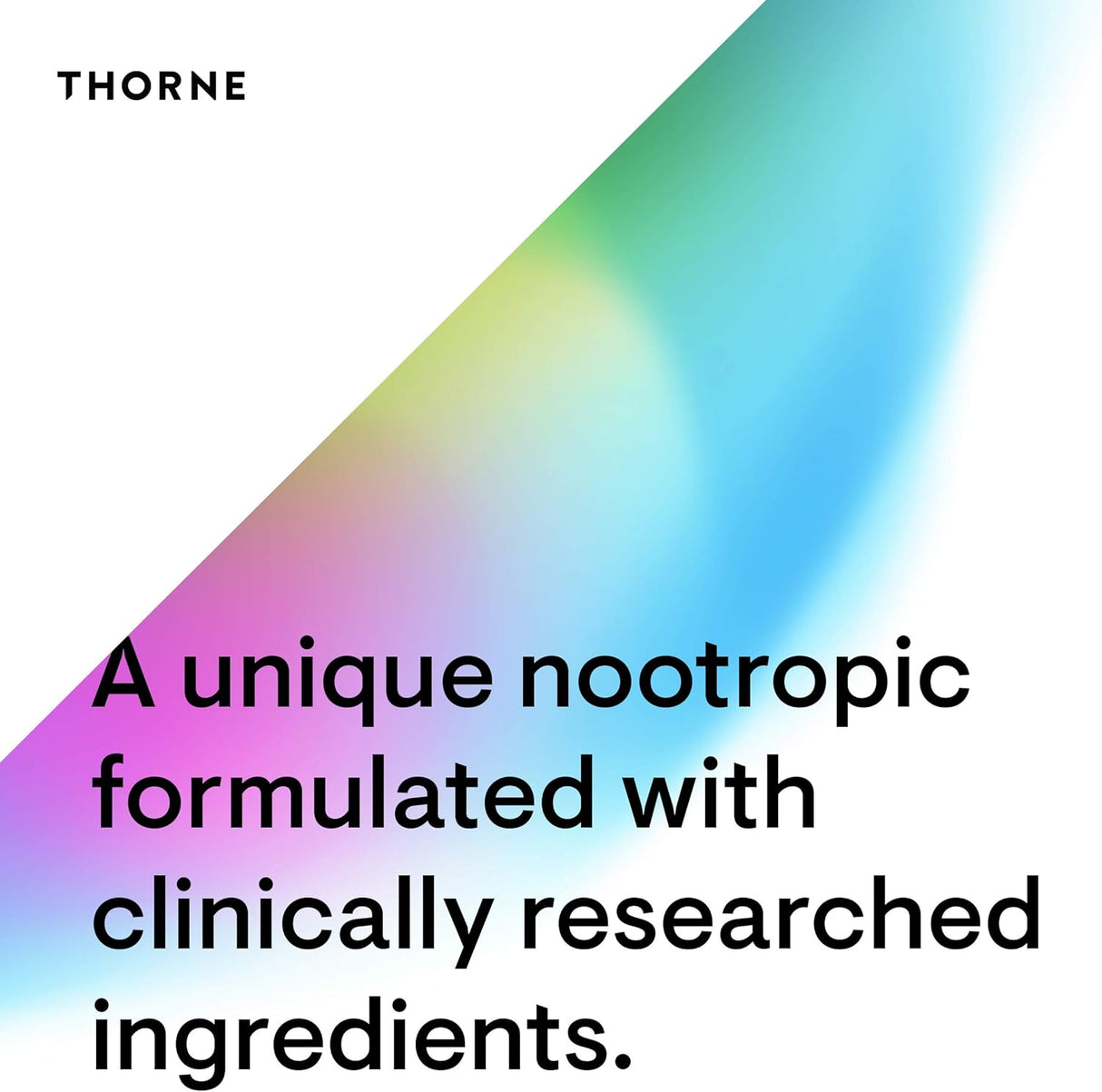 Suplemento cerebral nootrópico para concentración Thorne