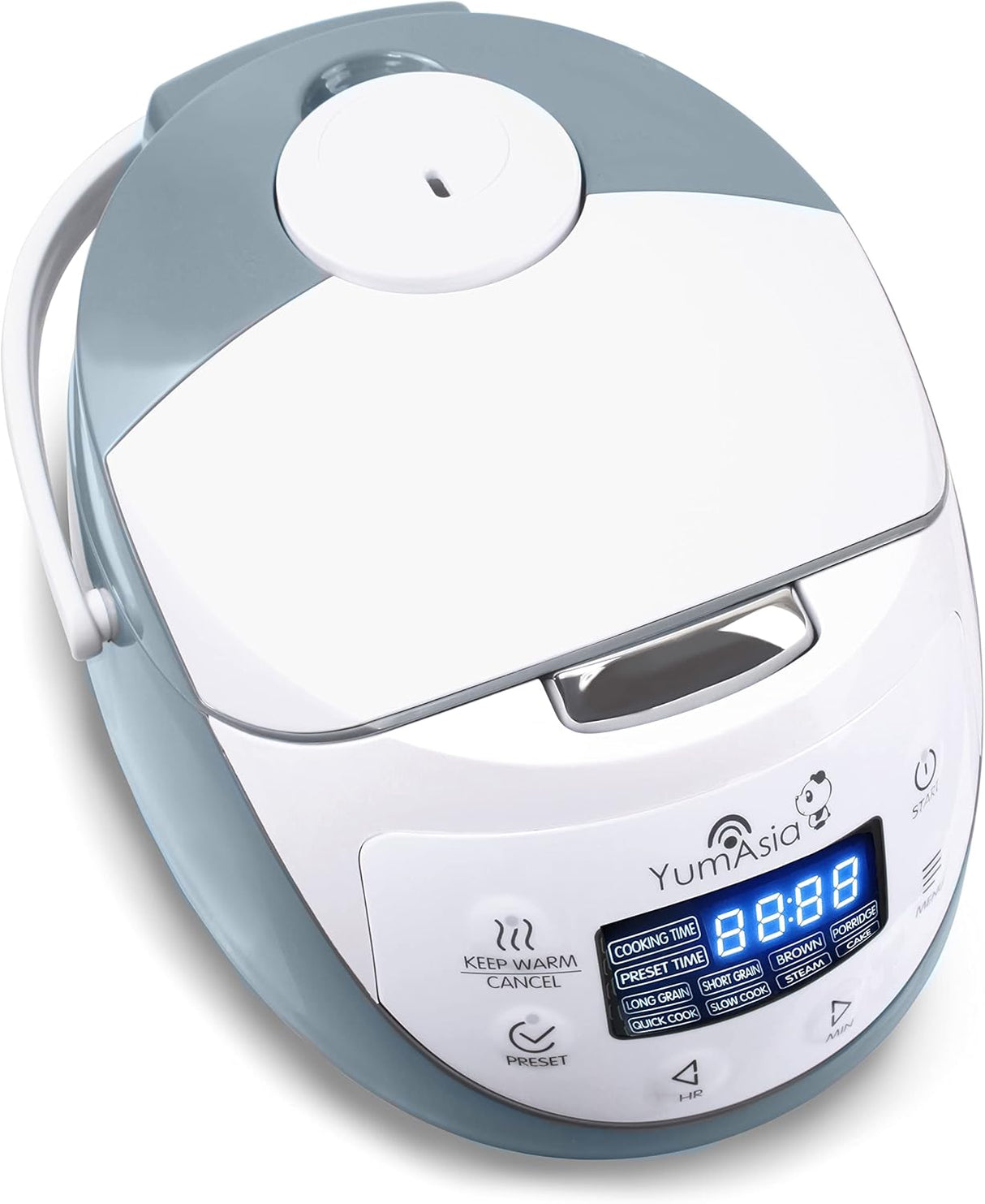 Arrocera Yum Asia Panda Mini, 4 funciones, 3.5 tazas, 120V