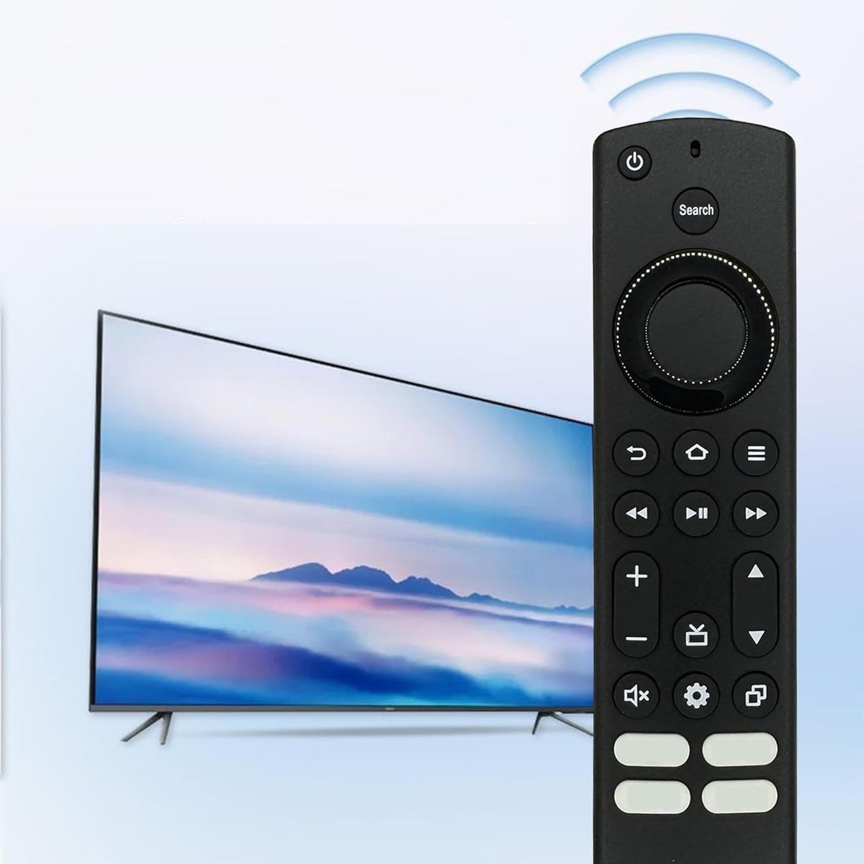 Control Remoto para TVs Toshiba Insignia, 4 Teclas de Acceso