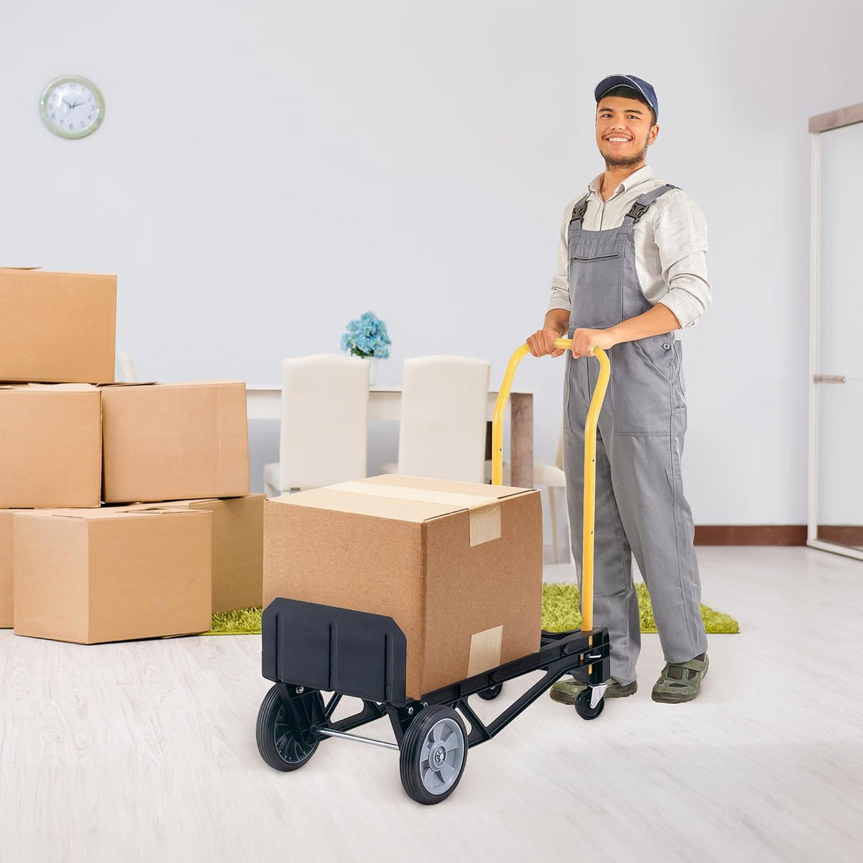 Carretilla Convertible Harper Trucks, Estructura Nylon, Ruedas Neumáticas