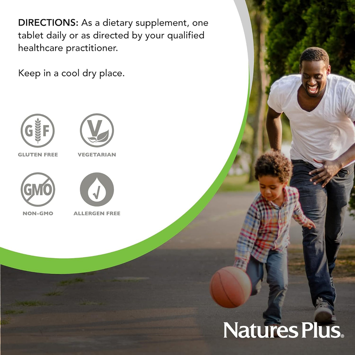 Suplemento NaturesPlus Hema-Plex Iron liberación sostenida