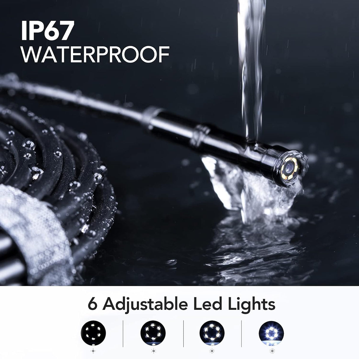 Camara endoscopio industrial HD 0.217