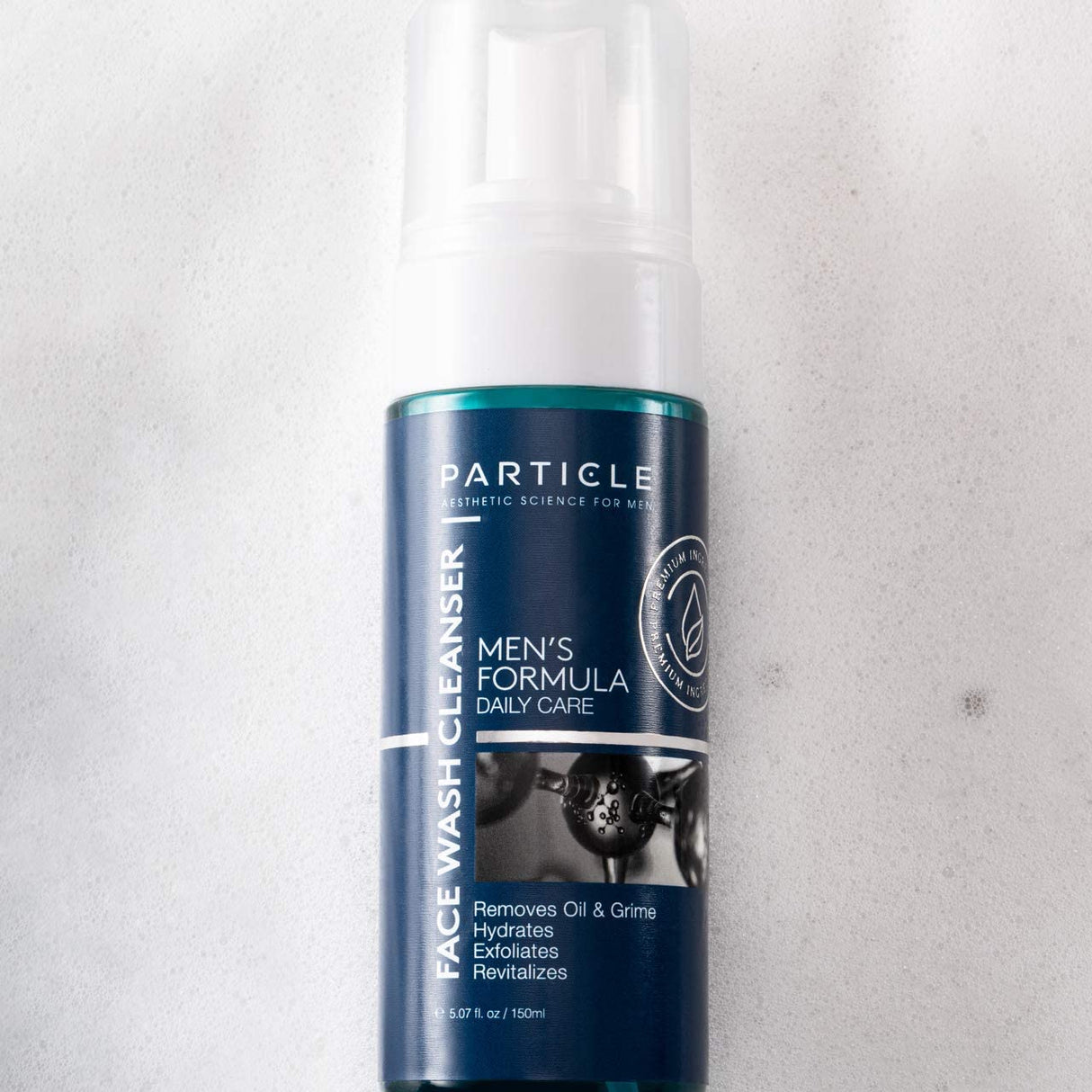 Lavado facial para hombre Particle