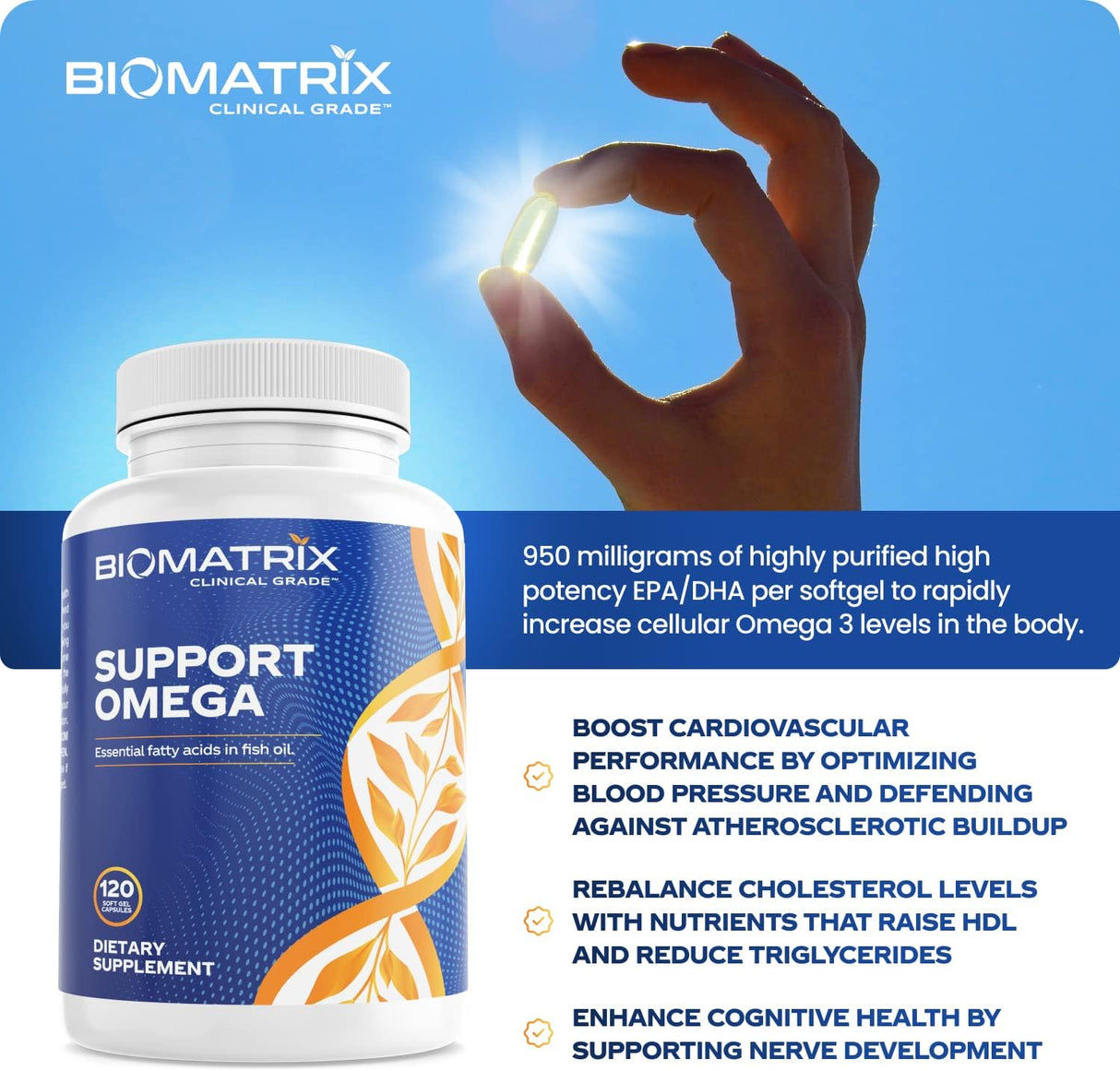 Suplementos Alimenticios Omega 3 de aceite de pescado