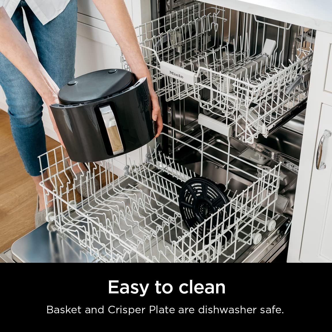 Freidora de aire Gris