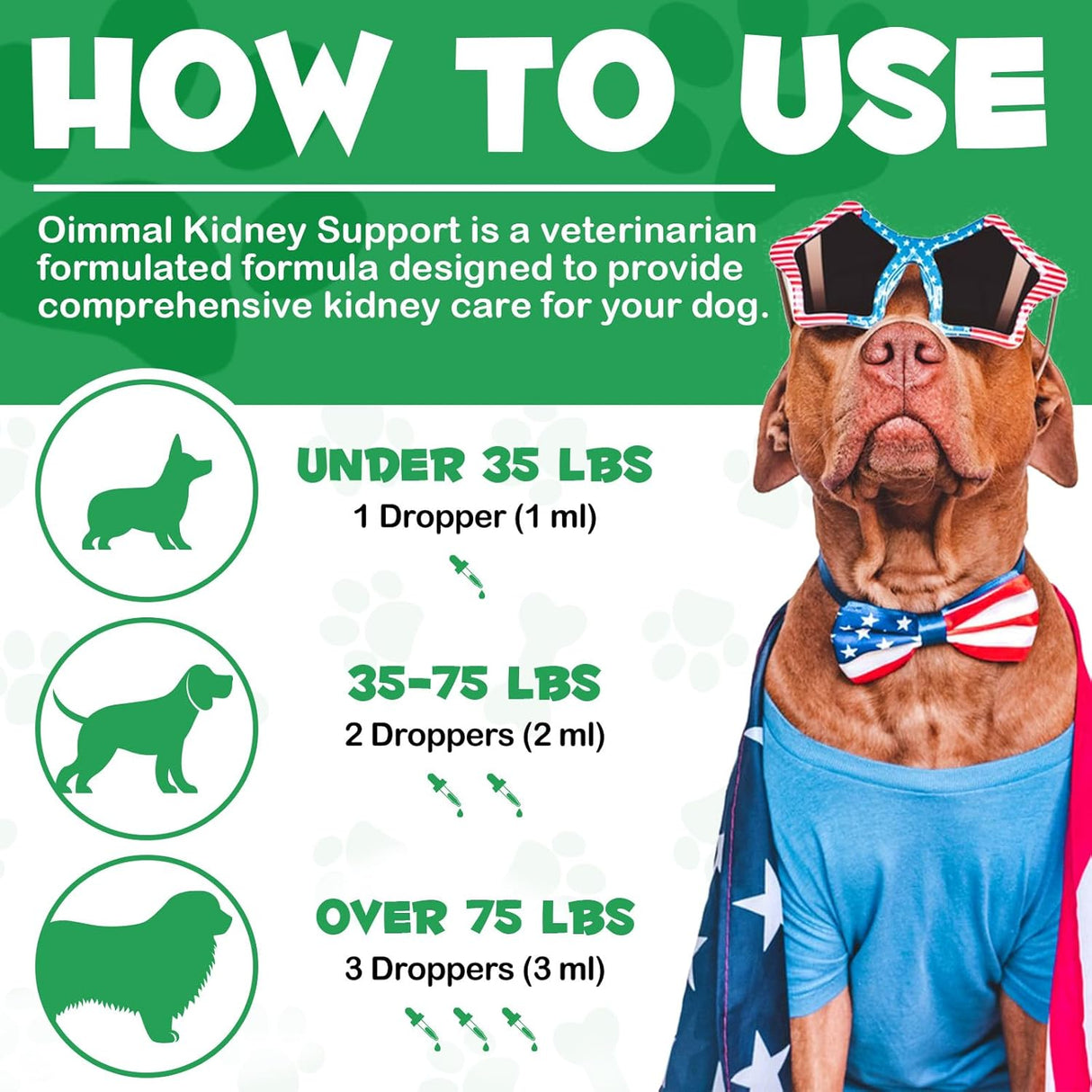Suplemento Herbal para Riñones, Apoyo Salud Canina 2 oz