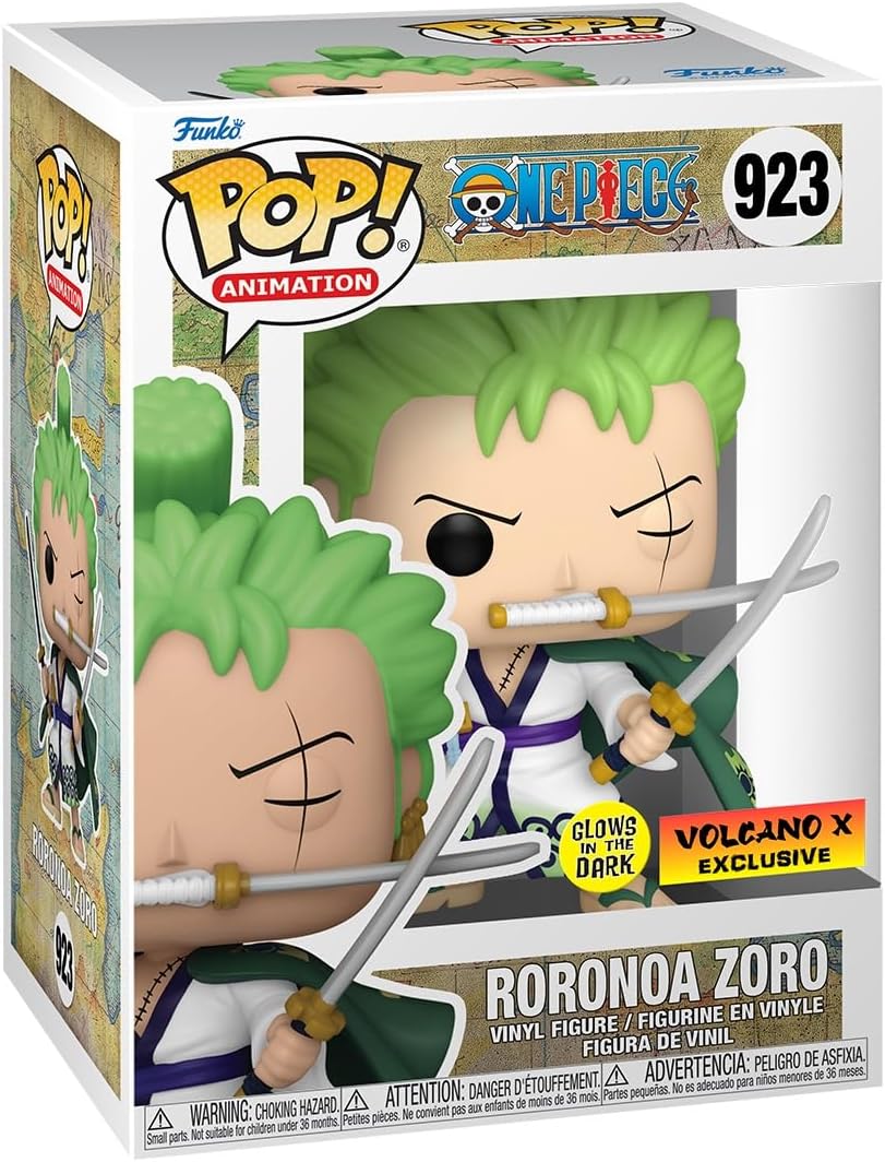 Funko POP! Animación Roronoa Zoro (Brilla en la Oscuridad) Exclusivo