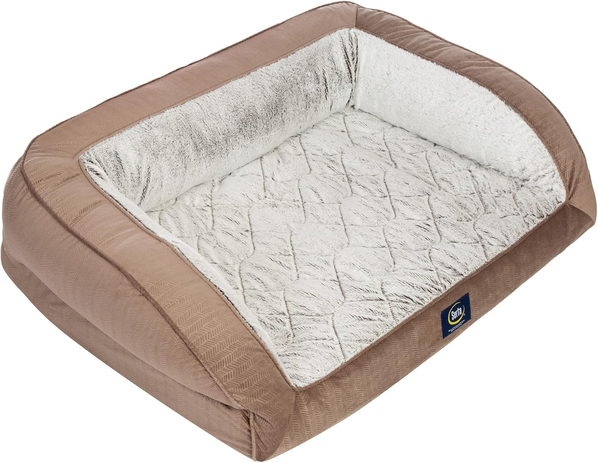 Cama para Perros Serta Orthopedic, Confortable y Reforzada, Grande