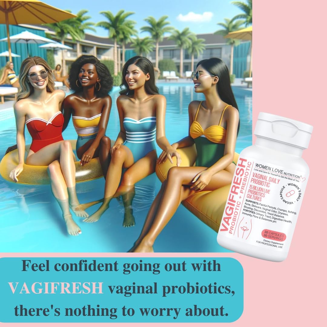 Suplementos VAGIFRESH, probióticos vaginales