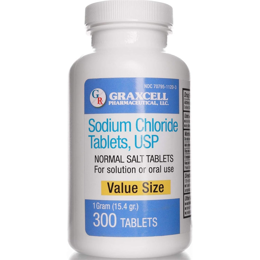Suplemento de Cloruro de Sodio 1 Gm 300 Recuento